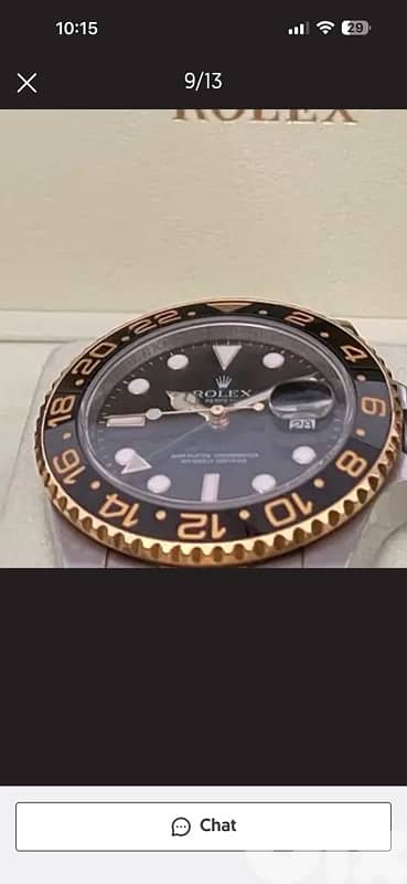 Rolex gmt master2 two tone 2008 2