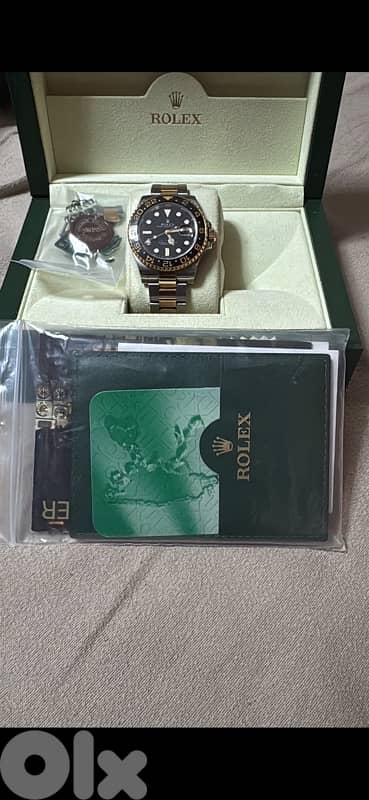 Rolex gmt master2 two tone 2008 3
