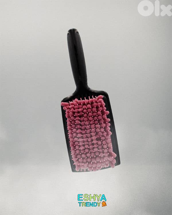 Dry Hair Brush with Microfiber & Ventilation 4