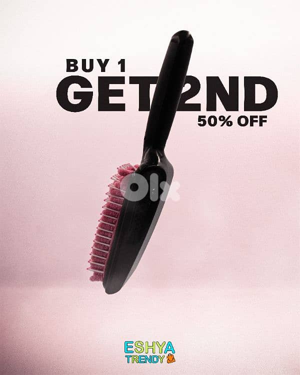 Dry Hair Brush with Microfiber & Ventilation 5