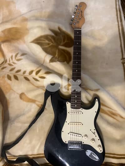 used Stagg S300-BK electric guitar