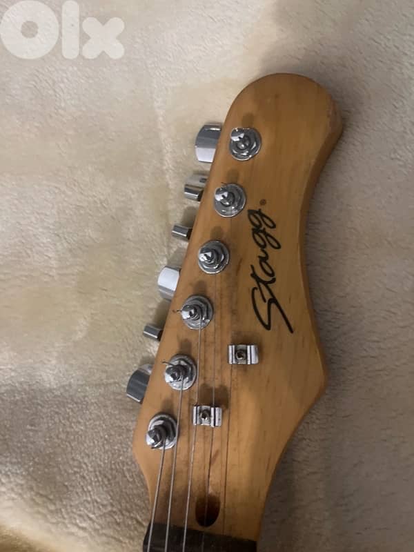 used Stagg S300-BK electric guitar 1