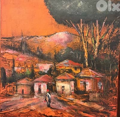 Oil painting on canvas