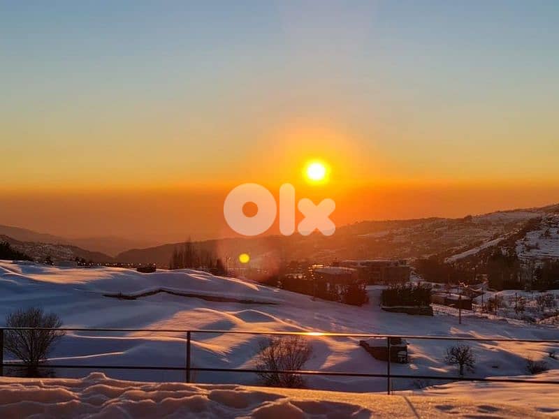 2 BR chalet for rent in Fakra with panoramic view 3