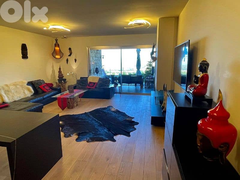 2 BR chalet for rent in Fakra with panoramic view 10