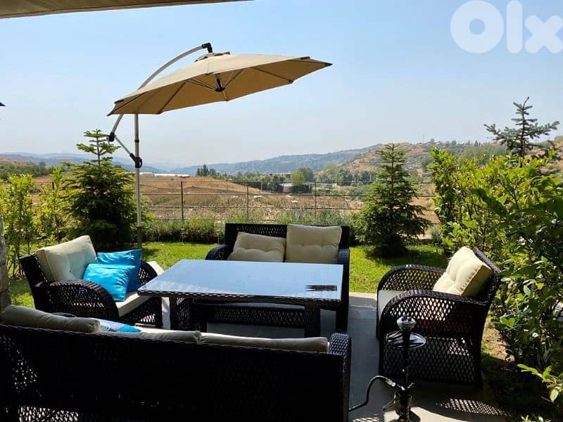 2 BR chalet for rent in Fakra with panoramic view 11