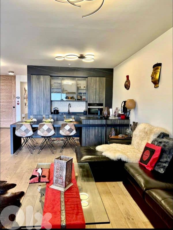 2 BR chalet for rent in Fakra with panoramic view 12