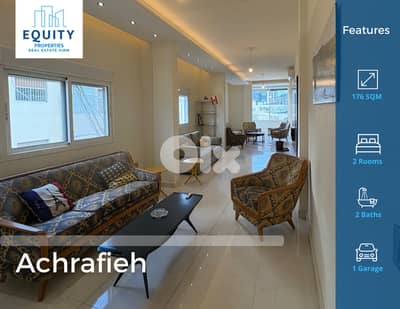 Furnished 176 SQM Apartment For Rent In Achrafieh شقة للإيجار #AA10424