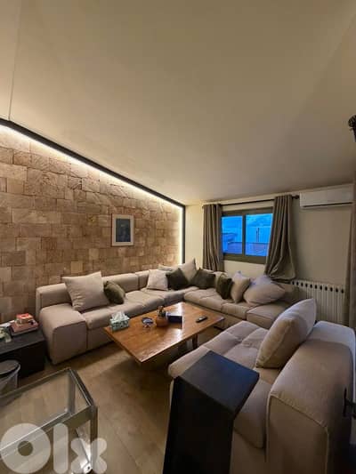 Cozy 3-Bedroom Chalet in Ouyoun El Simen | Snow Views & Fireplace