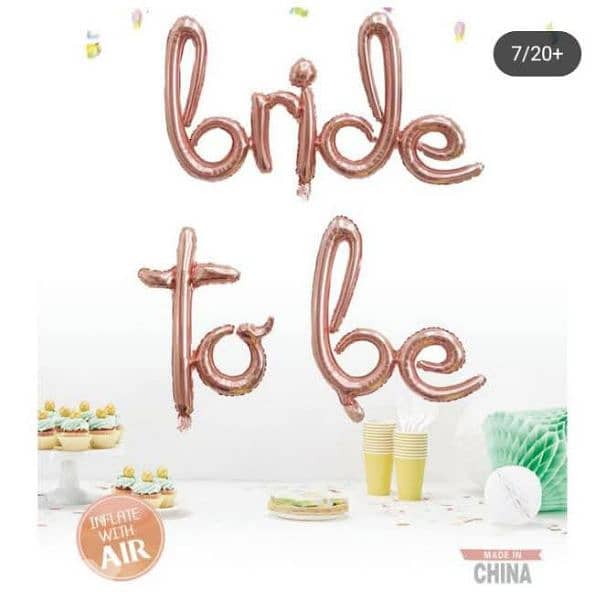 bride to be decoration 9
