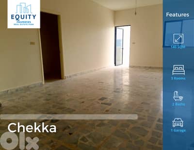 140 SQM Apartment For Rent In Chekka شقة للإيجار #CM108124