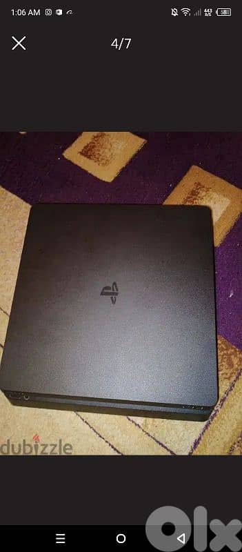 ps4 slim nos tera m3 arba3 cds kollon sha8alen, 2