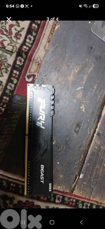 Kingston fury beast 8gb 3200MT/s DDR4