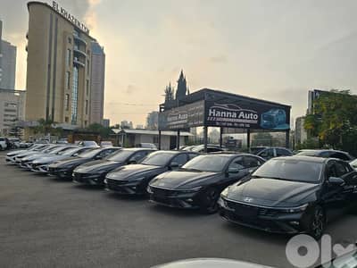 Hyundai Elantra 2025 Limited 0km All colors available as3ar jemle top!