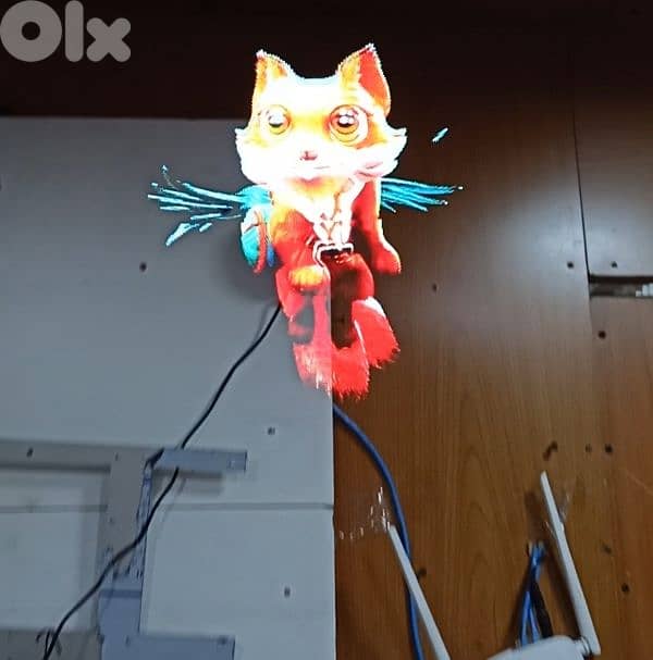 3D Hologram fan led screen 2