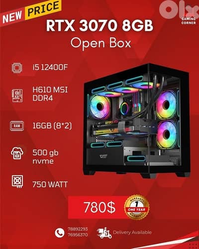 New GamingCase  With 3070