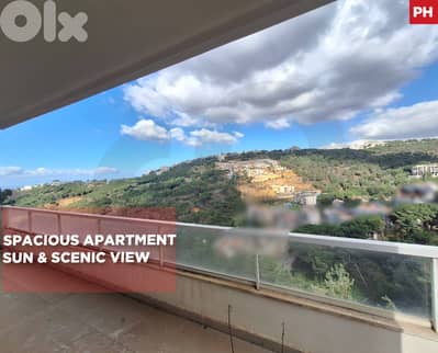 BALCONY/Open View Terrace/Mansourieh/المنصورية- REF#PH132343 !