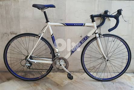 Road bike Trek 1000 made in Taiwan 2x8 speed size M/L