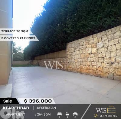 Spacious 264 SQM Apartment for SALE in Kfarhbab!