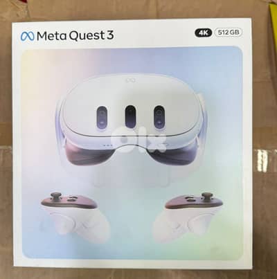NEW VR META QUEST 3 512GB 4 K OLED SELLING FOR 500$ OPEN JUST TO CHECK