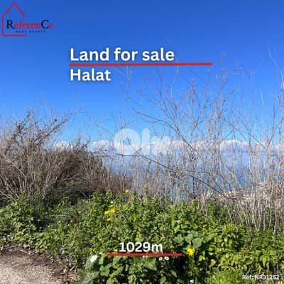 Prime location land in halat for sale أرض للبيع في حالات