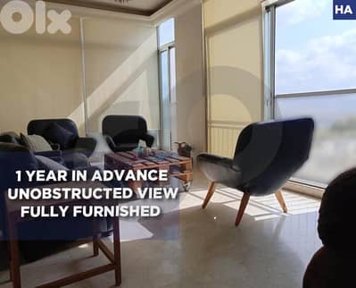 1 year in advance- Unobstructed view - Baabda Town REF#HA129546