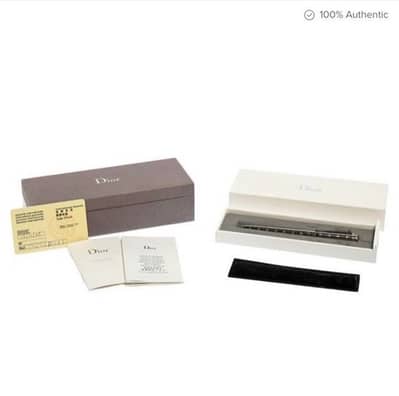 Dior stainless steel stylo ballpoint pen