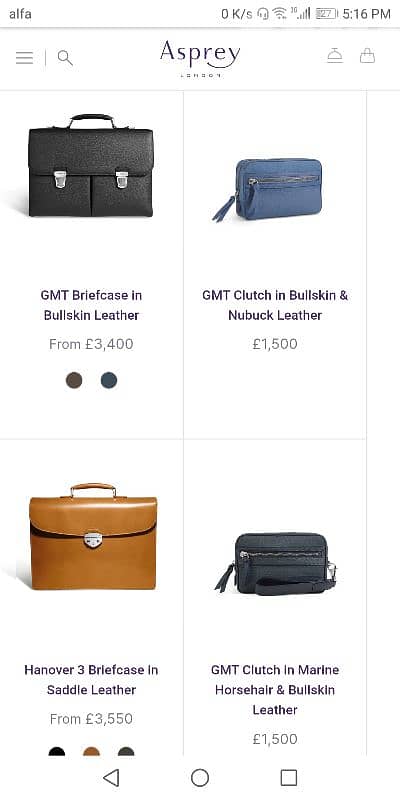 bargain from London Asprey you can Google it and  check the price 17
