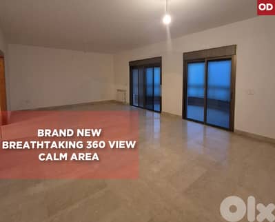 Breathtaking 360 view, 2 parking, cave, Dbaye/ضبيه REF#OD132370