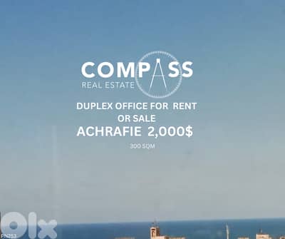A duplexes office 300 sqm for sale or rent