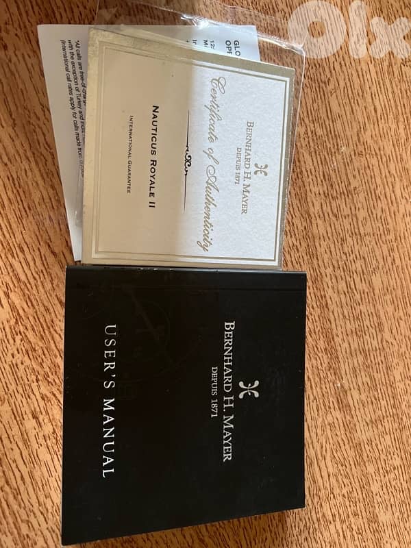 watch bernehard h. Mayer 1871 1