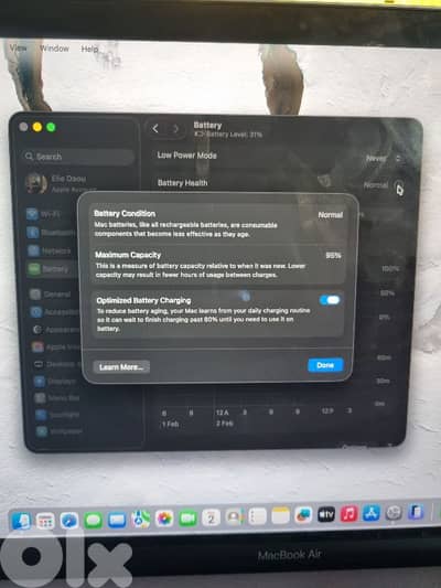 macbook air m1 8gb ram 256 gb