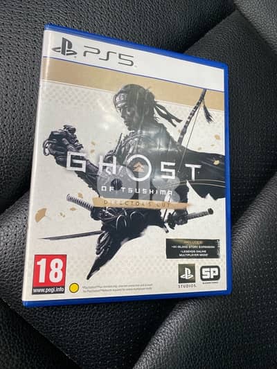 PS5 ghost of tsushima like new