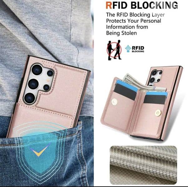 Samsung s24 ultra cover with wallet 1