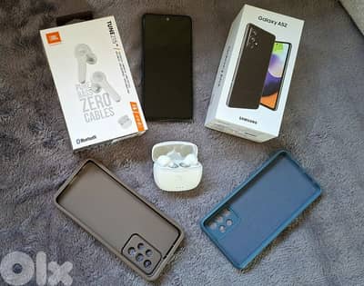 Samsung A52 + JBL Harman Bluetooth earpods