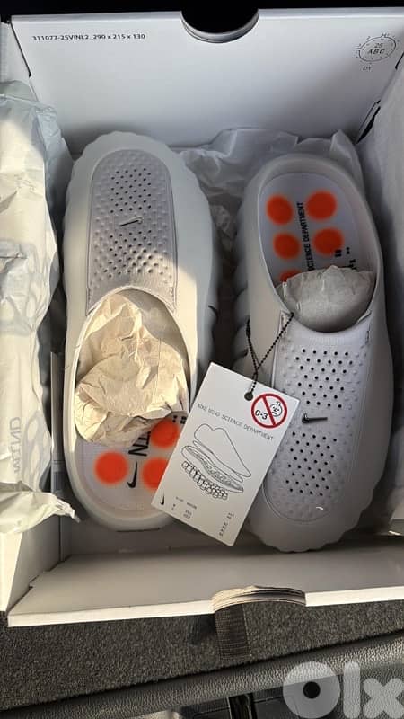 2026 Nike Mind 001 Mule 'Light Smoke Grey' 5