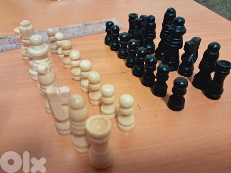 Wooden Chess Small Pieces Bag 2