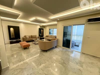 210 SQM Furnished Apartment in Sahel Alma, Keserwan with View