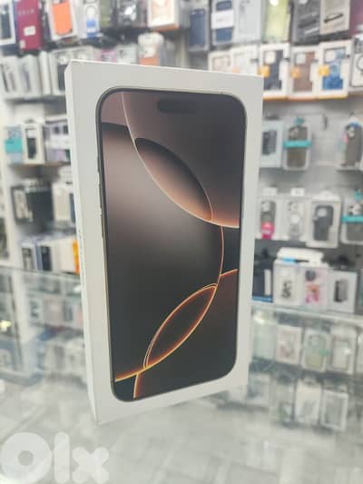 apple iphone 16 pro max New -sealed