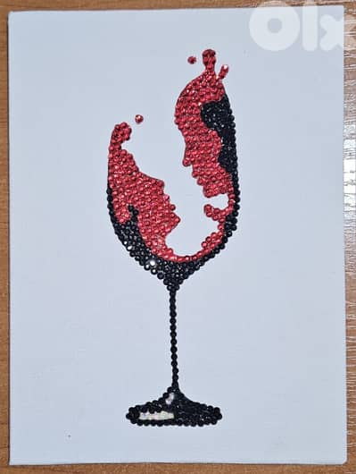 wine face illusion