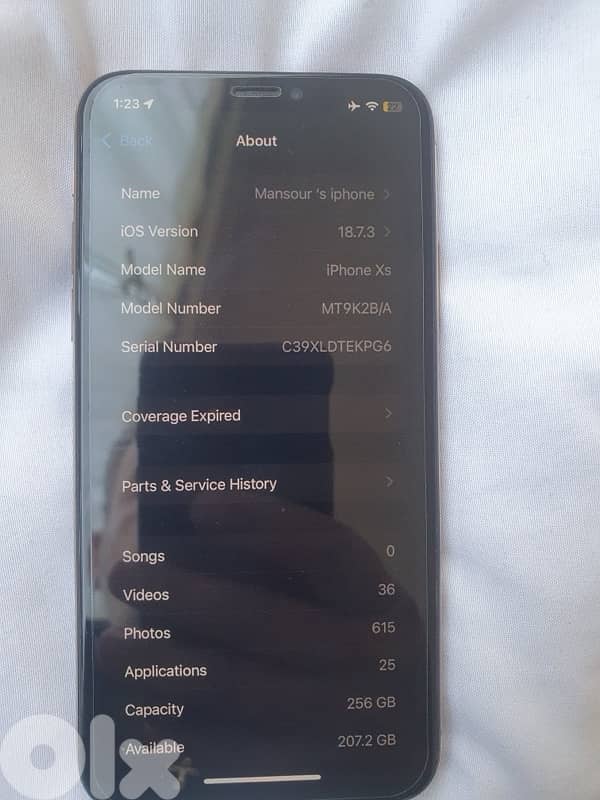 iphone xs 256gb 3