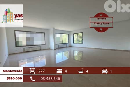 Monteverde 277m2 | Terrace | Prime Location | Classy Area | OH