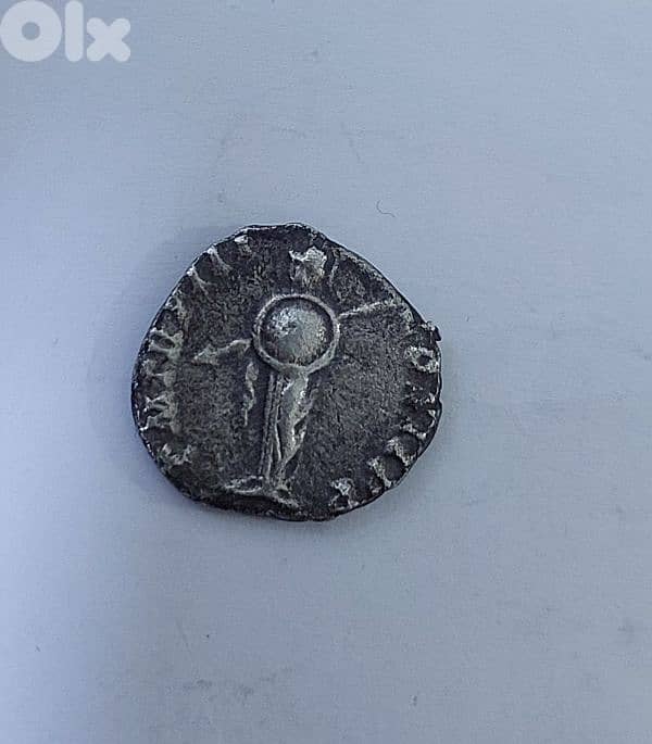 Septimius Severus Emperor Roman Silver Coin Denarius Rome Mint 195 AD 1