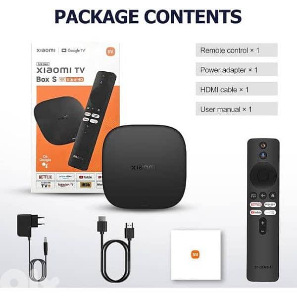 Xiaomi TV Box S 4K Ultra HD 3rd Gen 1