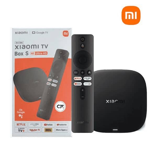 Xiaomi TV Box S 4K Ultra HD 3rd Gen 4