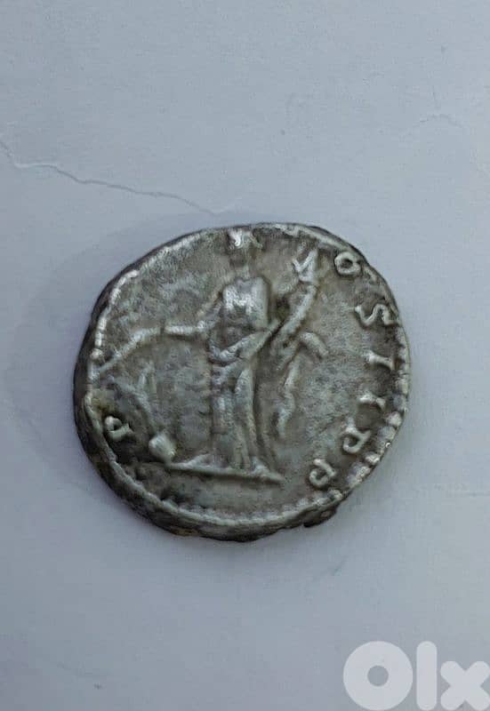 Ancient Silver Roman Coin Emperor Septimius Severus Rome  year 193 AD 1