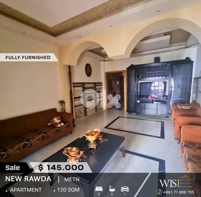 Fully Furnished 120 SQM Apartment for SALE in New Rawda!
