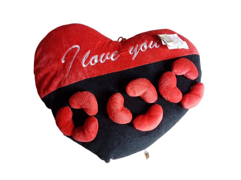 40 x 30 cm heart plush 1