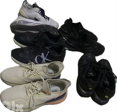 Shoes collection  مجموعة احذية انجئ مستعملة