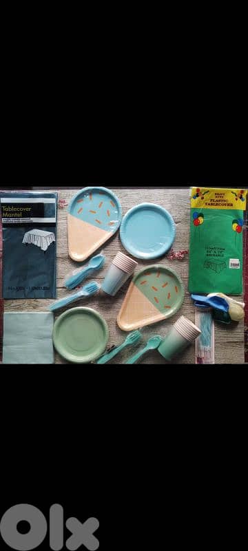 ice cream birthday supplies 6